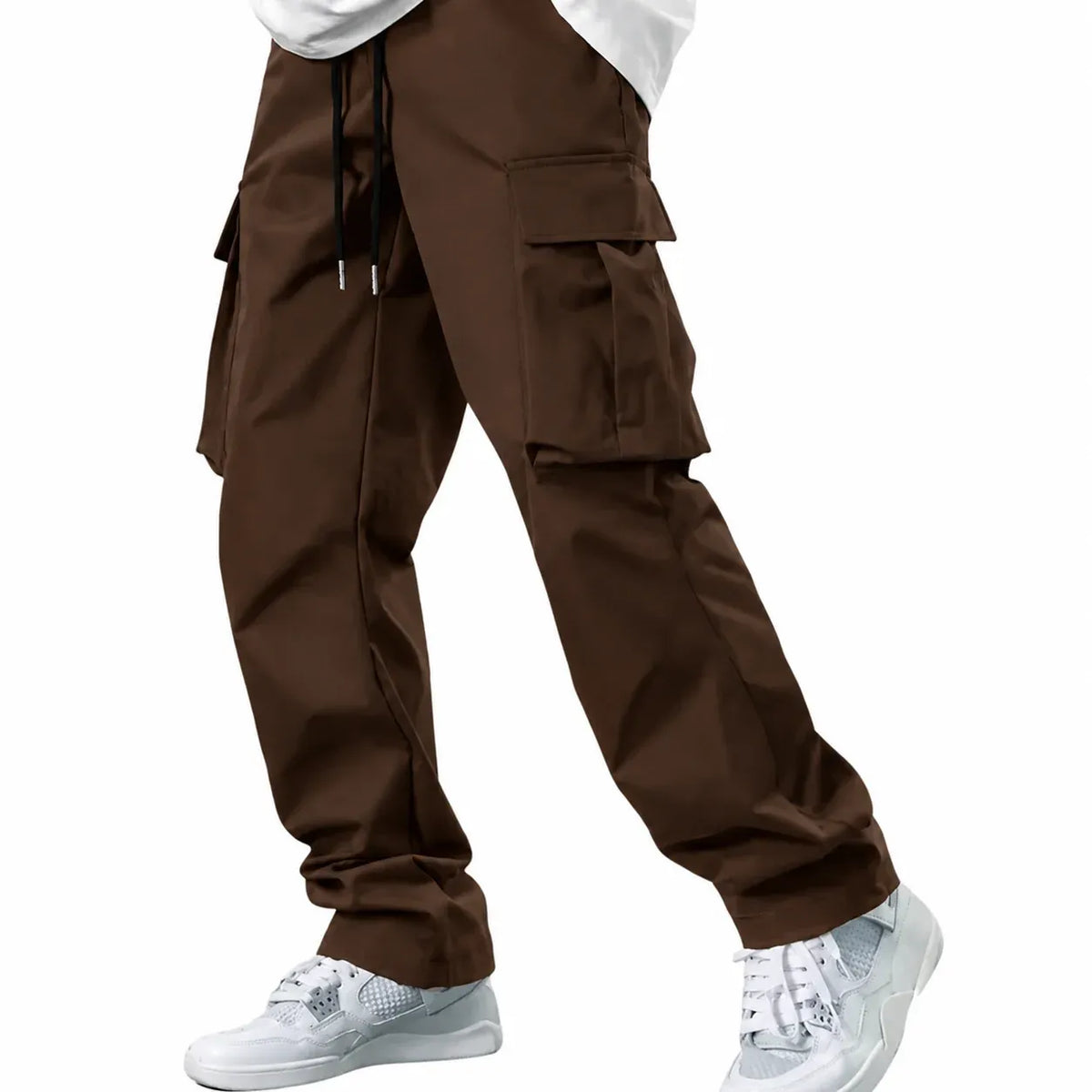 Men’s Cargo Pants – Casual Relaxed Fit Multi-Pocket Utility Pants